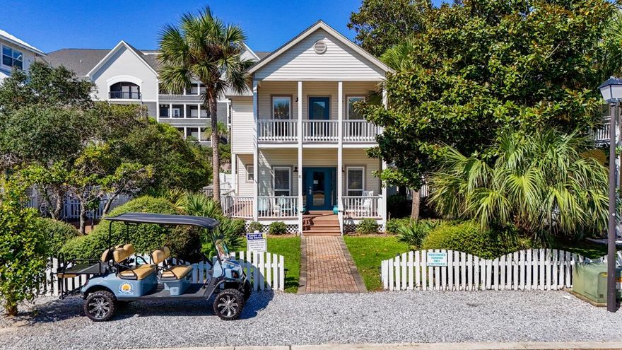 This wonderful 3 Bedroom, 3 Bath Beach House is a Rental Monster in the heart of Destin. Only a small stroll around the corner and you are walking on the world famous white sand beaches. A great income producer over $110,000+ gross annual income.Sold out til mid September !$!$ Shopping and Dining at every turn and with Henderson Beach Resort and Spa across the street and the Destin Commons down the Boulevard you have easy fast access to many family activities. This is a can't miss property in a high sought after area in Crystal Beach. It offers a private pool with multiple king bedrooms and balconies for both. NEW ROOF and NEW FLOORING installed this May 2024! A new HVAC unit was installed in July 2021. Home comes fully furnished, move in ready. Come see your new Beautiful Beach House!