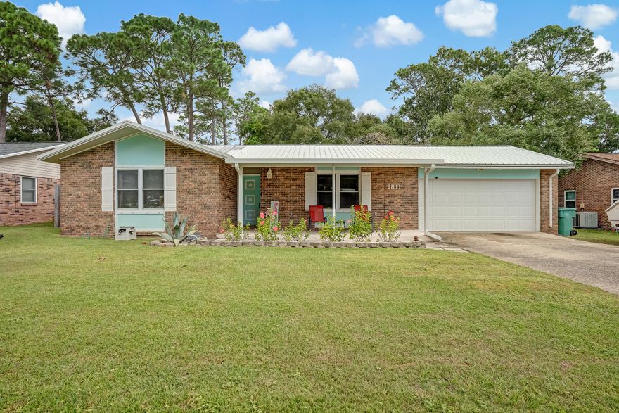 Welcome Home to the Heart of Niceville!Step inside this beautifully maintained home where comfort meets convenience. Nestled in the heart of Niceville, this property offers plenty of space to spread out with two inviting living areas--perfect for movie nights, entertaining, or simply relaxing at home.The spacious kitchen features an abundance of cabinetry and counter space, making meal prep and hosting a breeze. The sellers have thoughtfully expanded the living space by opening the Florida room and adding a mini-split system, creating a bright, year-round area ideal for an office, playroom, or cozy retreat.The primary bath has been refreshed with a new bathtub enclosure, offering a clean, modern look. Step outside to enjoy your fenced backyard with a covered patio--a great spot for morning coffee or weekend BBQs. The 12' x 16' yard building provides extra storage or space for hobbies.

Peace of mind comes with practical updates including a metal roof (2015), water heater (2015), HVAC (2009), copper wiring (2019) and a home warranty through Fidelity National offered by the sellers.

Located close to top-rated schools, shopping, dining, and local parks; this home perfectly combines comfort, value, and location.
