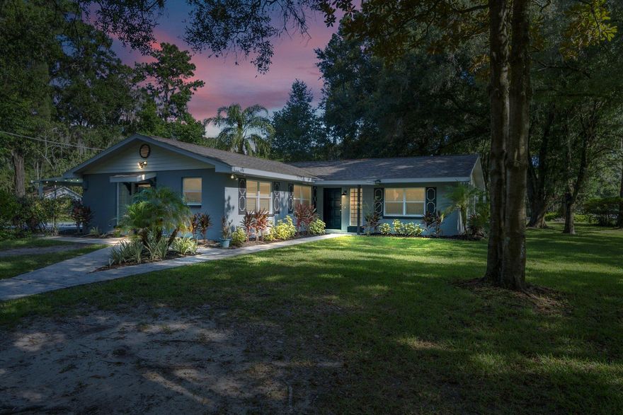 Stop the car and look no farther. This meticulous maintained block home is a must see. Your new home is located in a well established/desirable area in Valrico only minutes from shopping, 40 minutes from Busch Gardens, and centrally located between Clearwater Beach and Disney. This great home also comes with new luxury vinyl plank flooring, fresh paint, completely remodeled bathrooms, updated kitchen, new water heater, roof replaced 2016, and gunite pool was resurfaced 2018 with a sand filter to name a few. Inside my favorite thing you will notice is a large living area that is perfect for entertaining when family and friends are in town. To top things off your large lot over looking the pool is the perfect oasis to relax while the kids and pets roam the yard and just be kids.