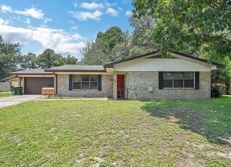 Welcome to 637 NE Fairway Avenue, a hidden gem nestled in the heart of Fort Walton Beach! This charming property is sure to captivate both homeowners and investors alike. Step inside to discover a thoughtfully designed floor plan, providing a seamless open flow throughout the home. The spacious living area is filled with natural light, creating a warm and welcoming atmosphere for relaxation and entertainment. Flowing from the living room you will find the kitchen. It boast modern appliances, ample counter space, plenty of storage options and a large island. Retreat to the generously sized bedrooms, offering a tranquil escape at the end of a long day. The closets throughout offer ample amount of storage space.