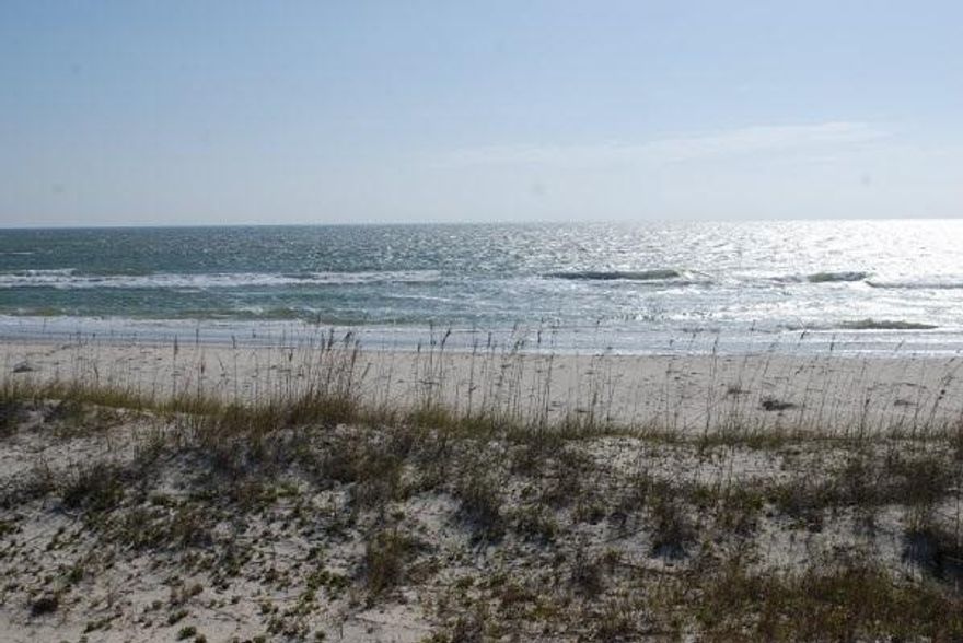 Beautiful Gulf Front lot located in Resort Village at St George Island. Least expensive Gulf front lot available! It features approximately 45 feet of Gulf frontage. Gated privacy in The Plantation. Great opportunity to invest in a spectacular beach front lot today.