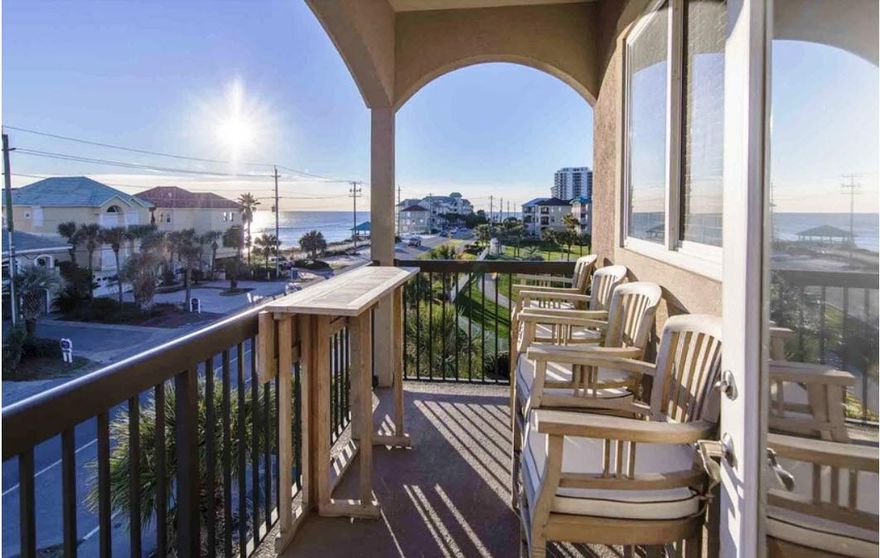 Have you been dreaming of waking up to views of the sparkling Gulf, or relaxing on your private balcony as you breathe in the fresh sea breeze and watch exquisite sunsets? Make your dream a reality with Alerio D401! Alerio D401, a 3 bedroom 2 bath 1304 sf unit, is the perfect Destin, Florida vacation rental, second home or permanent residence, with spacious accommodations for 10, featuring 10ft ceilings and open living floor plan with plenty of space to entertain, wood flooring throughout, is elegantly furnished and decorated, the kitchen is accented by granite countertops and stainless steel appliances, the master bedroom features a king bed, a full private bathroom with walk-in tiled shower, dual granite vanity and garden tub, and much more! The amenities and location are the best!