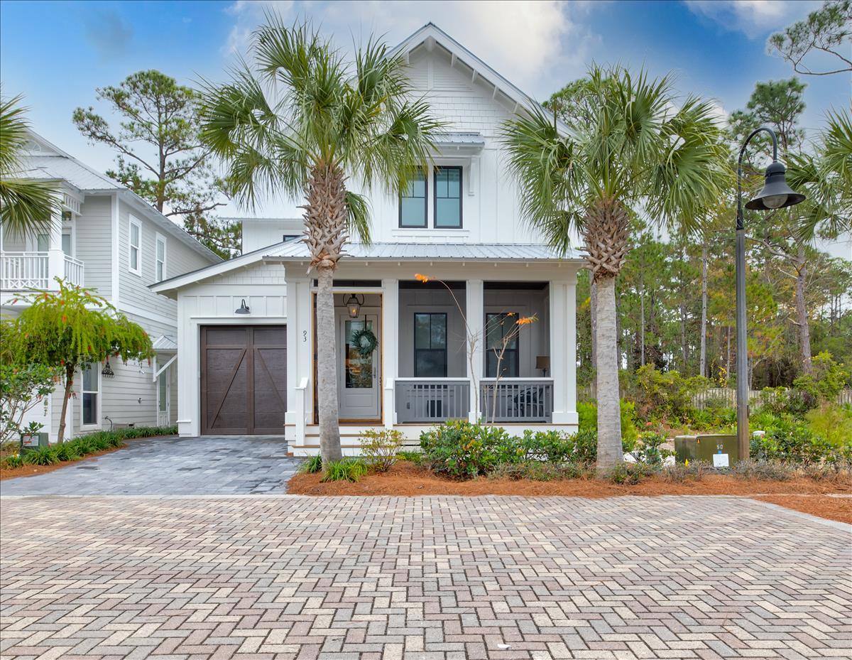 Relax in Paradise in your Vacation Beach Cottage in South Walton's Seagrove Beach south of Hwy 30A and nestled between Seaside and Rosemary Beach. This gorgeous beach home backs up to the Watersound Preserve and is steps to the pool, beach and eastern lake access. This home was built with must see upgrades. Stunning patio entertainment area, 3 screened in porches, Decor appliances, privacy window treatments, wooden beam ceilings, fireplace, gourmet kitchen with a deluxe 48'' gas oven and stacked cabinets to the ceiling, hand scraped hardwood floors with a child's nook under the stairs and a bonus room. New home built in March 2021 as a vacation home and never rented. Come Live the South Walton 30A Life!