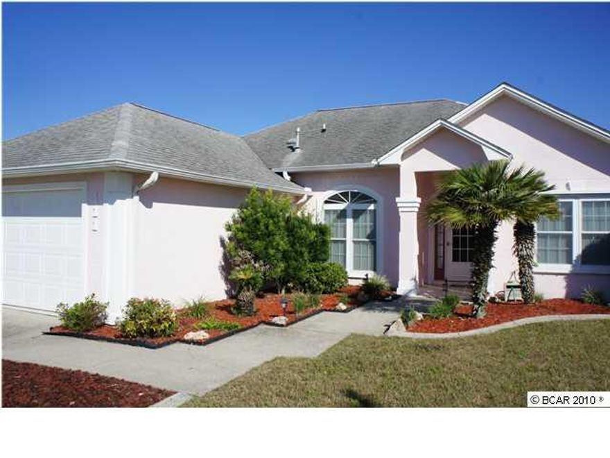 Three bedroom / 2 bath home located in the much desired Summer Breeze neighborhood. Summer Breeze is located conveniently between Panama City Beach Parkway & Front Beach Road & is one of the few neighborhoods that is golf cart friendly & has sidewalks for safety. Home located on a private cul-de-sac, immaculately landscaped & lushly maintained with a premium irrigation system, with a fenced backyard and a 16x10 screened-in porch. Upon entering this home, you are graced by an expansive living room that opens into an eat-in breakfast area & a separate dining area for formal dinners. This split bedroom home has a private master suite with bathroom & a gigantic walk-in closet. Two guest bedrooms with their own closets are located where guests can have privacy (on the opposite side of the home