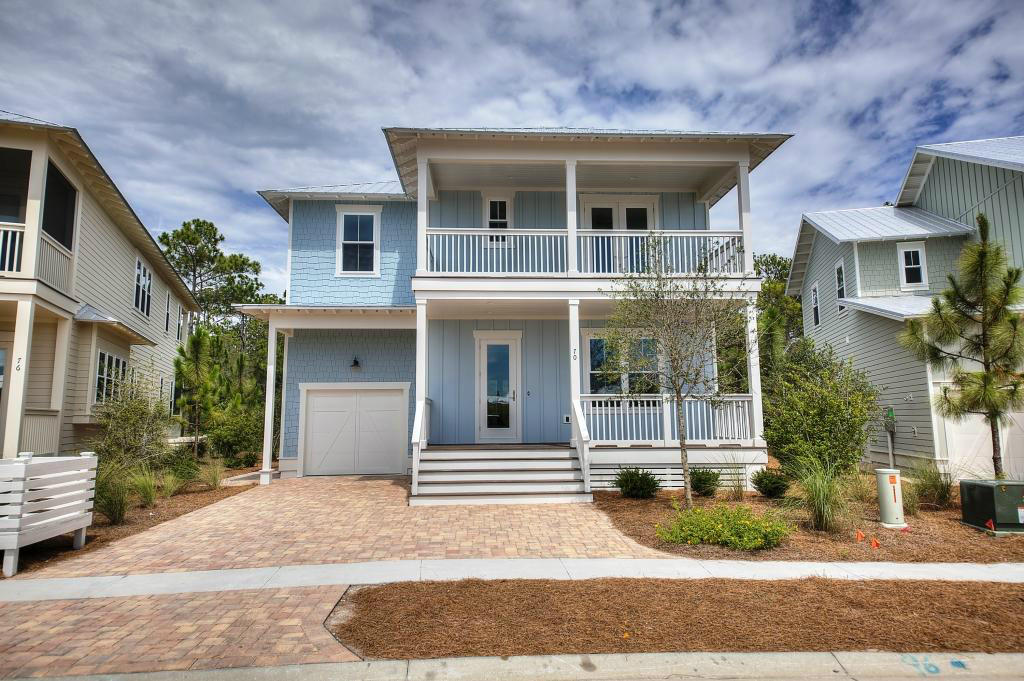New, high-quality construction home in NatureWalk, nestled between protected borders of the state forest, adjacent to WaterColor, Seaside, and the heart of 30A. This new home offers 2975 sq ft, 4 bed/4.5 baths, loft, 1 car garage and owner's lock out. Features include 2nd floor porch off of loft overlooking preserve, 2 laundry rooms, coffered ceiling in dining rm. The kitchen includes Limestone grey cabinets, built in Caf appliances with GE Monogram Chimney hood, large kitchen island w/bookcase and wine rack, butler's pantry w/bev refrigerator. 5 Oak, wire brushed floors throughout. Quiet street with pond in front and preserve behind the home and still walking distance to The Gathering Place: amenity rich with pick-up/drop off shuttle service to the gorgeous beaches on 30A! the Gathering Place.
''The Gathering Place,'' the community's amenity center includes: a resort-style beach entry pool, heated lap pool, children's pool, tot lot, hammocks, multiple entertainment areas including a fire-pit and grills (and seasonal beach shuttle) - all encompassed by the beauty of Point Washington State Park. Only a short bicycle ride away, you'll find yourself enjoying downtown WaterColor, Seaside, and the gorgeous Gulf Coast beaches!
