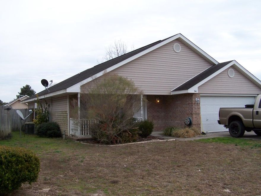 Buy this home for less than you can rent! Great Floor plan & lots of room especially in the kitchen with breakfast bar overlooking the living room with custom plant shelf. Large Master Suite with expansive walk-in Closet. Wait until you see the tiled mud room as you walk in from the 2 car garage. Large Fenced back yard perfect for entertaining. Hurry, this home is a must see!