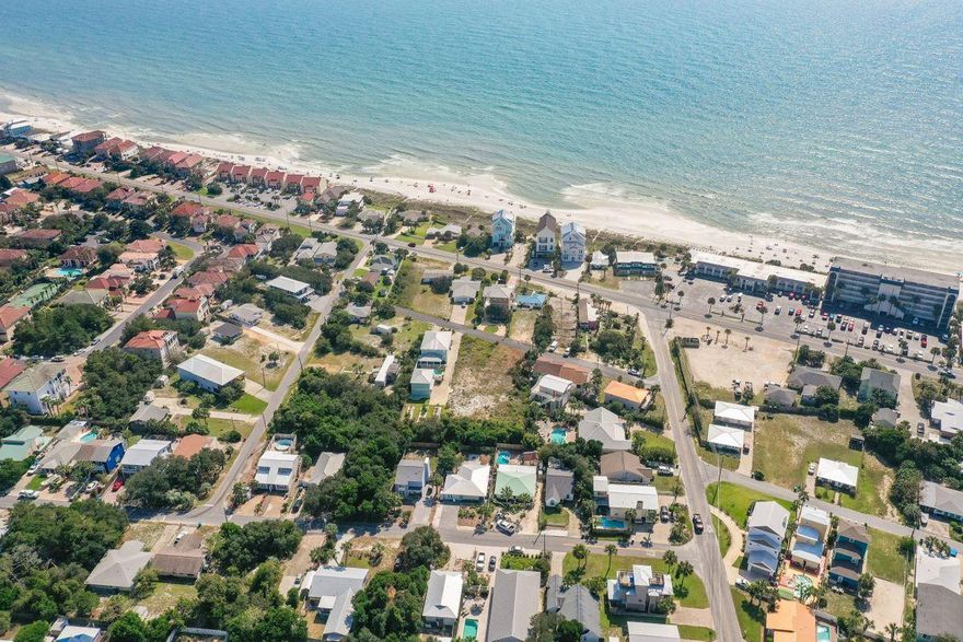 Rare opportunity to build your dream home on the west end of Panama City Beach. This expansive lot is deep enough to accommodate a large home, pool, and carriage house, all with stunning Gulf views from second and third floors. This fantastic lot is located just one block from the areas beautiful sandy white beaches.  SELLER FINANCING AVAILABLE