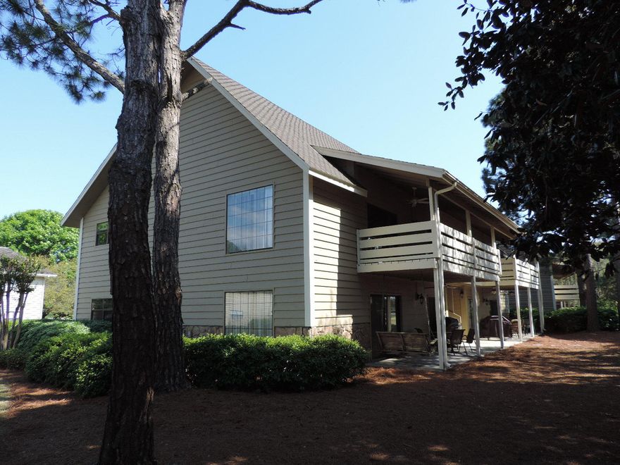 With a little love this 3 bedroom, 2 bath second floor Garden Villa condo could be super cute! Beamed pitched ceilings add to the open feel and bright and airy floor plan. Seascape offers many amenities and is a gated community. Purchase this property for as little as 5% down!