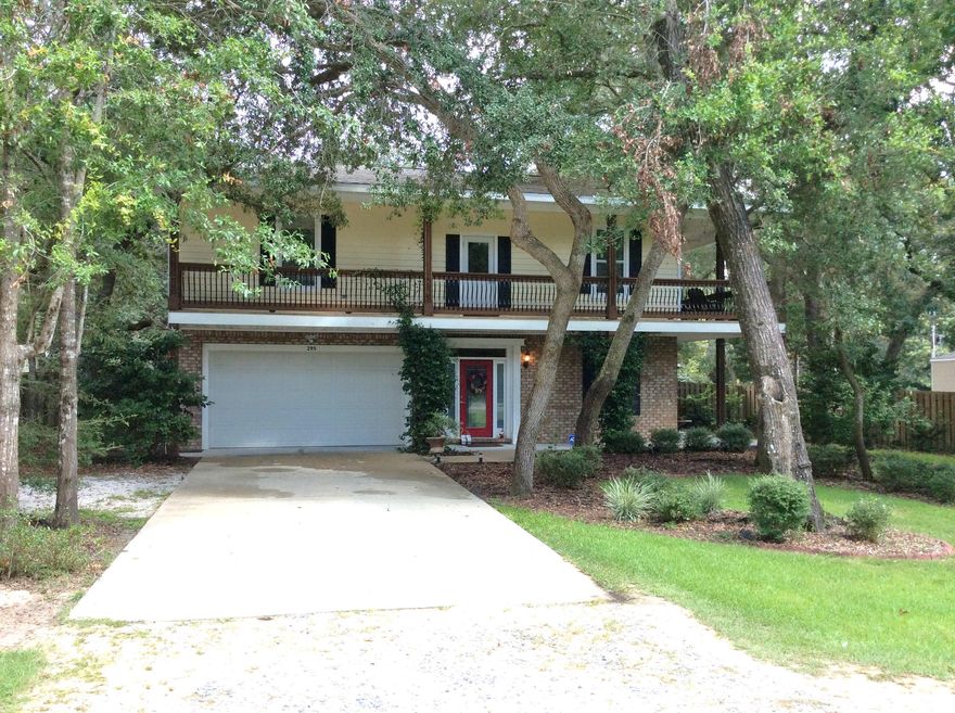 All the charm of a New Orleans style home including the wrap around porch. This 4/2.5 home is located in the quiet community of Choctaw Beach. Beautiful open floorplan features a gourmet kitchen with stainless appliances, 9' ceilings downstairs, hardwood flooring, spacious master suite & jack & jill bedrooms for the kids. Your family will enjoy the wrap around 2nd floor porch and the 26 X 14 enclosed lighted pool (Owner supplies pool service) and large fenced-in back yard. There's even a spot to store the boat in the front yard! This is a custom designed home with Bay views. Aprox. 16 miles from Eglin and 5 miles to the MidBay Bridge connector. Owner will consider pets (any pet must be spayed/neutered) but no male cats. No Smoking!! Available Dec. 12th.