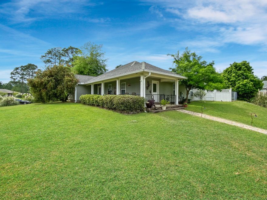 This waterfront home is situated on 1.1 acres on Blackwater Bay in a waterfront community. It comes fully equipped with an in-ground pool, hot tub, dock with boat launch and sizable front L-shaped porch that is almost 400 square feet of outdoor living space! This home makes for the perfect entertaining house! You'll enjoy the spacious open floor plan and large kitchen has a breakfast bar, double wall ovens, built-in microwave, stainless steel appliances and over-sized walk-in pantry. New beautiful wood-look tile throughout the entire living area. The master suite has french doors opening up to the pool area and the master bath has a large walk-in shower with 2 shower heads including a rain shower, separate jetted tub, double vanity and a water closet and his-and-hers walk-in closets. Over-