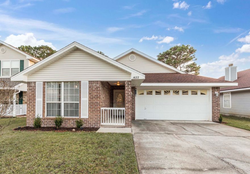 AVAILABLE... January 15, 2024. 3bd/2bth home with vaulted ceilings and split floorplan. Located less than a minute from the back gate of Hurlburt Field AFB and 10mins from the beach this homes central location is perfect for you! NO Smoking; Pets allowed upon approval with a non-refundable pet fee and with a Petscreening.com report. Minimum 600 FICO credit score required in addition to meeting applicant rental criteria. AS IS Washer/Dryer, Shed, and Gardening tools/supplies included. We also offer a security deposit waiver option for tenants such that they do not have to pay a security deposit upfront. Terms and conditions apply.