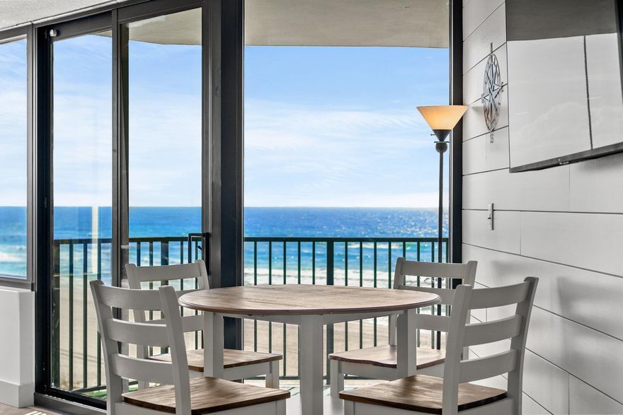 This beautifully renovated condo has Over $52k+ in rentals on the books for 2023 and growing, approx. $17K in future rentals to convey if stay with current management. Gulf views and your own private balcony, a rare find in Sunbird. The top-to-bottom updates include a redesigned kitchen to make for a spacious open floorplan to take advantage of the beautiful gulf views. New Quartz Countertops, New high end stainless steel appliances, including refrigerator with double ice maker and convection oven with air fryer. New vinyl plank flooring, New furnishings, New 2023 HVAC, New 2023 Hot water heater, New shiplap accent wall, New bathroom vanity, refurbished shower/tub. And did we mention Gulf views throughout the condo, even while laying in bed.. This unit sleeps 5 for more rental potential, with sleeper sofa and sleeper chair. New 55'' TV. Nest Thermost Assessment is paid in full. Sunbird Condominiums is a gated complex with three gulf-front pools, one heated, fitness center, a tennis court, and on-site Laundry facilities, all within walking distance of shops and restaurants.