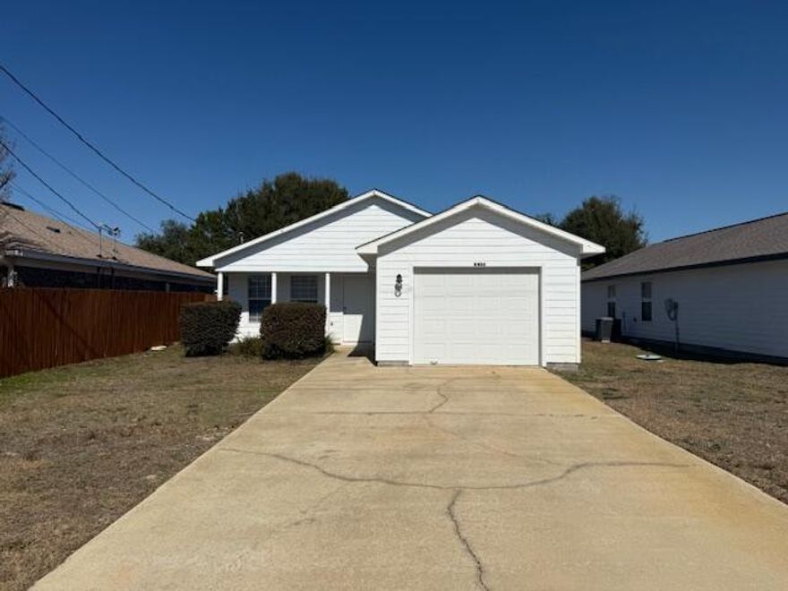 Location, location, location literally! This cute 3 bedroom, 2 bathroom home offers 1,180 square feet of comfortable living and makes a perfect starter home or investment property. Major updates are already done with a new roof (prior to closing) and new water heater, all for under $300K. Enjoy the coastal lifestyle with Navarre Beach just 3 miles away and Hurlburt Field only 11 miles away, making this an ideal option for military buyers, first time homeowners, or investors. You're also less than one mile from some of Navarre's most popular restaurants and hangout spots, including Slippery Mermaid, Scooter's Fish House, Emerald Waterfront Bar & Grill, Dewey's, Cactus Flower, and 7 Brew Coffee. Whether you're looking for a place to call home or a great rental opportunity, this property delivers on value, convenience, and beachside living. A fantastic opportunity in one of Navarre's most desirable locations.


