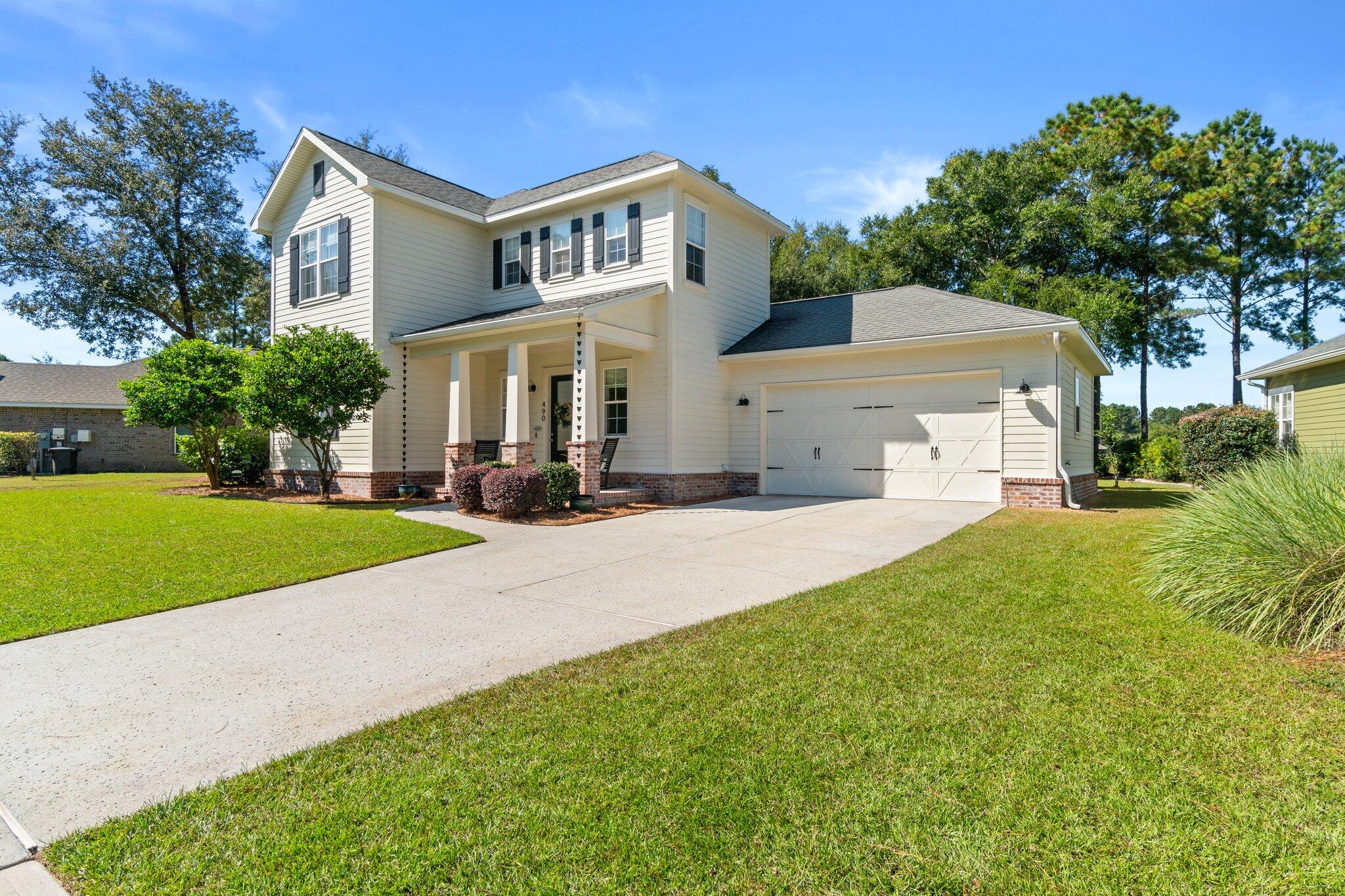 New roof scheduled! Southern Charm awaits you upon entering  this gorgeous home that features lake views from the front and rear. Custom built by Huff Builders, this exemplifies the some of the finest craftsmanship in all of Hammock Bay. The home is magazine worthy and pride of ownership shows at first glance. Too many upgrades to mention here but fully listed in the document pull down menu at the top of the listing. Also, you will find Survey ,Cost to own and Seller's disclosure. for this once in a lifetime find. By the way and if you haven't heard , Hammock Bay isa  one of a kind, must-see community! It boasts several pools, including two, zero-entry resort-style pools with waterfall and a traditional lap pool. Massive playground for the kids and cookout area. The  Hammock Bay town square features Props Brewery, a 1920s replica of Freepor'ts General Store, the Canine Commons dog park, and the Windmills Stage. Hammock Bay offers over 12 miles of nature trails and bike paths nestled across 3,000 acres, The Jay Odom Group, developers of Hammock Bay, are commitment to preserving the community's unique and unparalleled natural beauty, with mangroves, marshlands, towering mature trees, lakes, and breathtaking views, Hammock Bay is thoughtfully designed to complement these features, creating an ideal setting for a healthy lifestyle.

Hammock Bay's brand new Freeport Middle School, just opened for the 2024-25 school year features everything in the finest education on the Emerald Coast. The whole community is excited to have this gem on site.
Call for your showing today and love where you live!