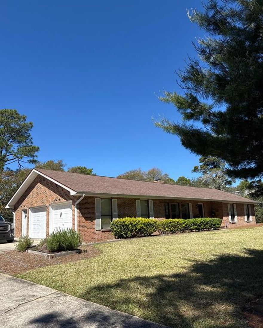 Charming ranch-style home on a spacious 1/2-acre lot, just a half mile from the Gulf of Mexico! Built in 1988, this inviting property blends classic character with coastal convenience. Enjoy single-level living with plenty of room to relax, entertain, or expand.