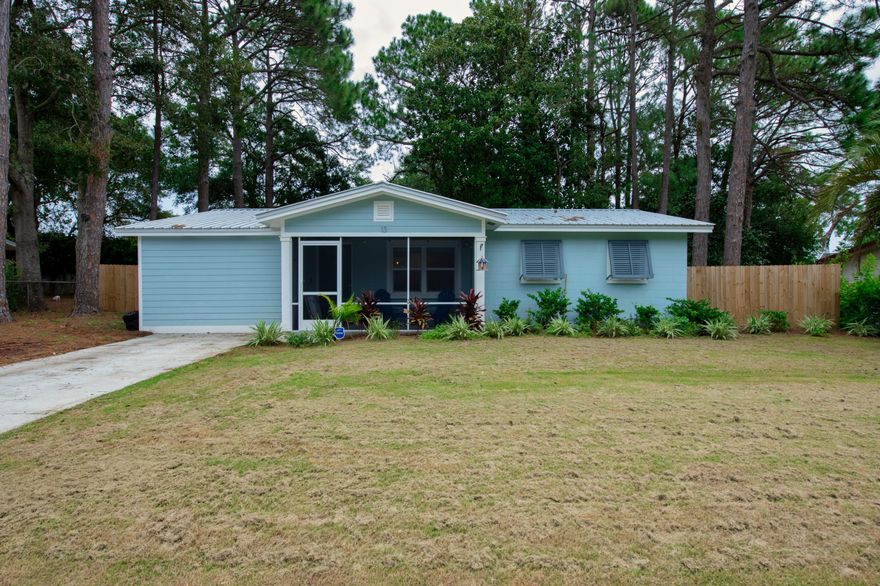 One of Fort Walton Beaches fully renovated 1960s home is up for sale! This home features a metal roof, recently repalced HVAC, tankless hot water heater, soft close cabinets, and white quartz countertops. The home has been recently rewired and replumbed to even include a pot filler faucet above the stove. It's the little things that matter! Don't forget to let the doggo out back to play in the big fenced in backyard! Schedule your showing today to experience this immaculate home in person! 5 Minutes to Hurlburt Fields front gate. 15 Minutes to Eglin!