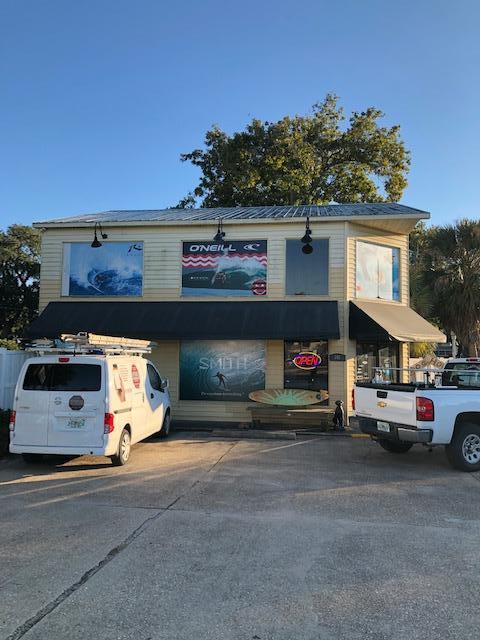 Great location in downtown Fort Walton just feet before the Brooks Bridge. This would be ideal for any retail business looking for high traffic area and high visibility. Property is 2,140 sq/ft in two stories with parking in the front and rear. There is also a new public parking lot right next door with plenty of additional parking.