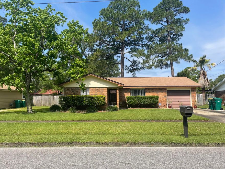 Great Investment Opportunity!!! This charming 3-bedroom, 2-bathroom home is conveniently located between Eglin AFB and Hulburt Field.  This brick front facing home is priced right and ready for makeover. The roof was replaced in 2014.  This home will not last long! Home is to be sold 'As-Is'. Buyer to verify all information deemed pertinent.
