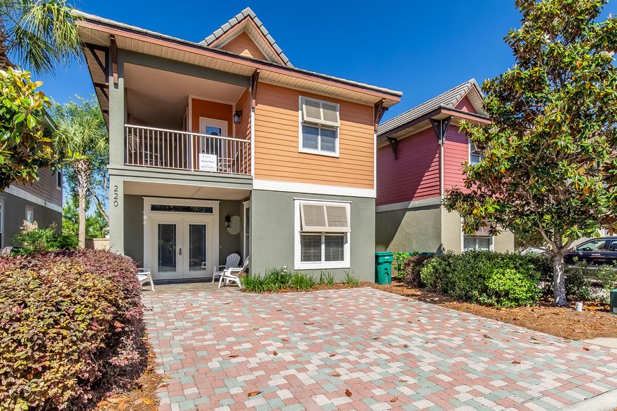 Multiple offers! Highest and best due 6pm on 8/26/21 -This spacious and stunning Destin beach house features both modern amenities and architectural character in a fantastic gated community. A short-term rental machine boasting an amazing rental history! Enjoy endless sunrise views from your oversized private wrap-around balcony. The open floor plan was designed for entertaining and perfect for your friends, family and vacationing guests. The completely upgraded kitchen boasts stainless steel appliances, alluring granite countertops, storybook white shaker cabinets and a gorgeous custom backsplash. NO CARPET! Gorgeous tile floors and LVP throughout the home. Relax in style in your King Master Suite sanctuary w/ multiple walk in closets and direct access to your private wrap around balcony.