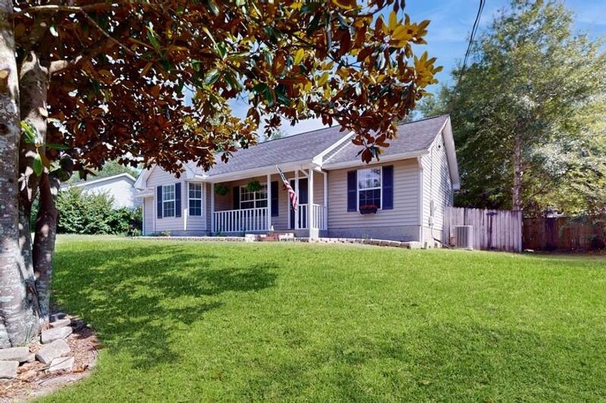 A MUST SEE ! Great Home located in the South end of Crestview. 3 Bedroom 2 bath with a Charming front porch. Cathedral ceiling in Great Room. Breakfast nook with a bay window. Stainless steel appliances. Newly Painted and upgraded bathrooms. Garage has been converted and is heated and cooled, it could be used as a 4th bedroom or bonus room . Privacy Fenced in backyard .Easy Commute to the Base. Storage Unit conveys AS IS .