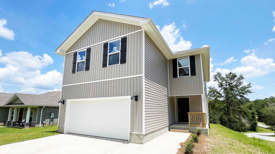 ALMOST COMPLETE & MOVE IN READY!  SPACIOUS OPEN DESIGN. NEW CONSTRUCTION in Harrisburg Estates. The 2 story Aisle floorplan, a desirable & relaxed open concept, great for entertaining. The well-designed kitchen offers stainless appliances, Granite counter tops, undermount sink, built in microwave, quiet dishwasher, pantry, smooth-top range & large island bar. The second-floor hosts spacious bedroom 1 with adjoining beautiful bath, featuring Granite double vanity, undermount sinks, extra storage & lg. shower. Striking wood-look flooring & plush carpet in the bedrooms. Smart Home Connect System also included. Stylish traditional home with beautiful clean lines. Easy drive to the airport, military base, beaches at Ft. Walton, Destin & minutes to 'Blackstone Golf Course. Classic curb appeal.