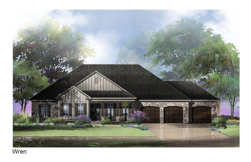HOME UNDER CONSTRUCTION TO BE COMPLETED SPRING 2019 Builder with excellent reputation and over 40 years experience in the area offers this beautuful 2890 sq. ft., 4 BR,3BA brick home design on large wooded lot at the end of cul-de-sac in Magnolia Forest.This home includes 9 and 10 ft. ceilings,gas fireplace,cooktop,wall oven,3cm granite countertops,tile,hardwood along with many other high quality features.Plenty room for large pool if desired. A RARE FIND