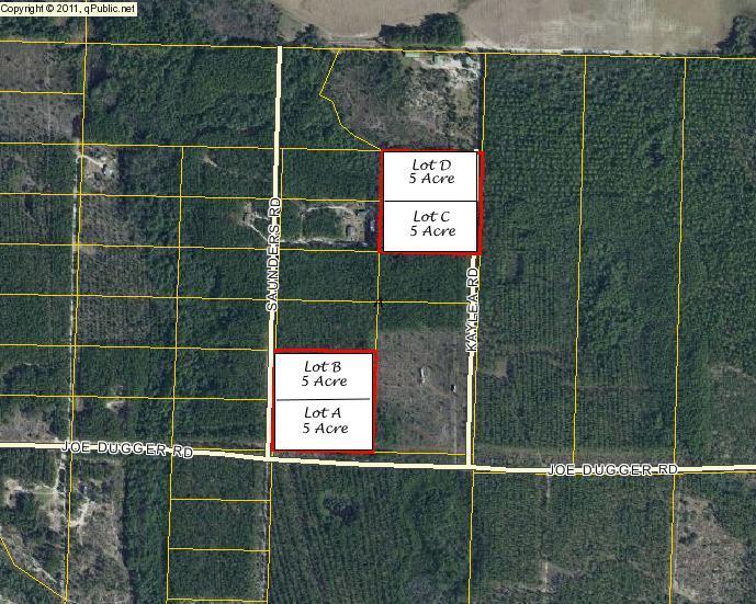 Great Tract for investment. Site for cabin or build your getaway location. Will need to clear then get septic tank and well installed. Owner willing to Owner Finance with downpayment. 20 Acres total for sale. This is for 5 Acres only.