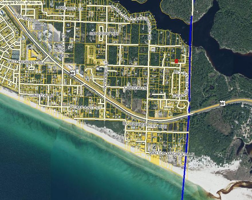 Build your dream home! This desirable lot is located just around the corner from the community pool in Grande Pointe near the gorgeous beaches of Inlet Beach. This beautiful neighborhood is bordered to the north by Lake Powell and to the east by state forest. Amenities include a clubhouse with community room, state forest nature trails, pool, and dock all in a resort style setting on the shore of Lake Powell. Located just minutes to Rosemary Beach, 30a Avenue, Camp Helen State Park, and the beautiful beaches of the Emerald Coast. Tap/sewer fees have been paid.