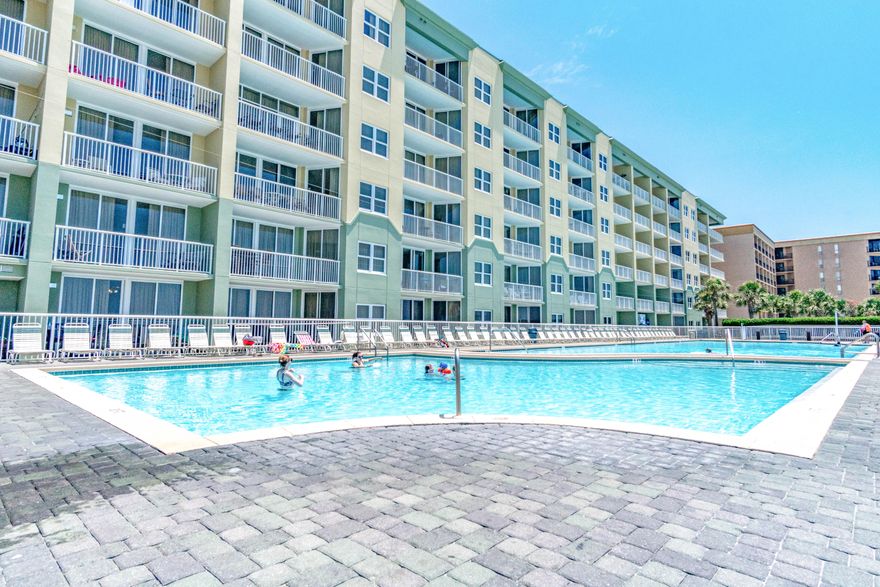 Check out this amazing gulf front condo at Waters Edge. Beautifully finished and featuring 3 bedrooms,3 bathrooms and Bunks in the hallway, this condo has a fantastic rental history of over $50,000 per year for each of the last three years. The large balcony is perfect for enjoying the gentle summer breezes or watching dolphins swim in the turquoise waters of the Gulf of Mexico. Features of the condo include granite counter-tops, stackable washer and dryer, breakfast bar, tile floors, and 5 piece master bath. Waters Edge is one of Okaloosa Island's premier addresses. Amenities include: beachside swimming pool, work out facilities, BBQ grills, and gazebo. This unit can only be viewed on Saturday's between 10-3. Please plan accordingly. Call for your exclusive showing today.