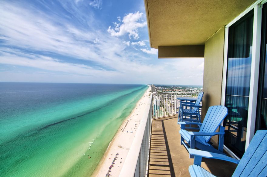 A stunning departure from the ordinary, this penthouse suite has been renovated and exudes luxury at every turn. Freshly painted, new carpet and furnishings... everything has been done for you to make this condo your respite from life's daily grind. Enjoy the amazing views from the 49' wrap-around balcony, master bedroom, living room, kitchen, dining and guest bedroom -- there's water, water everywhere! Designed for a crowd, this spacious 3 bedroom unit also has a bunk room and 3 full baths. But Tidewater is more than a place to sleep with more amenities than you can imagine including a Movie theater, game room, fitness center, multiple pools, and incredible beaches right outside this gulf-front ''home-away-from-home''. Currently on a short-term rental program with 69K+YTD gross income