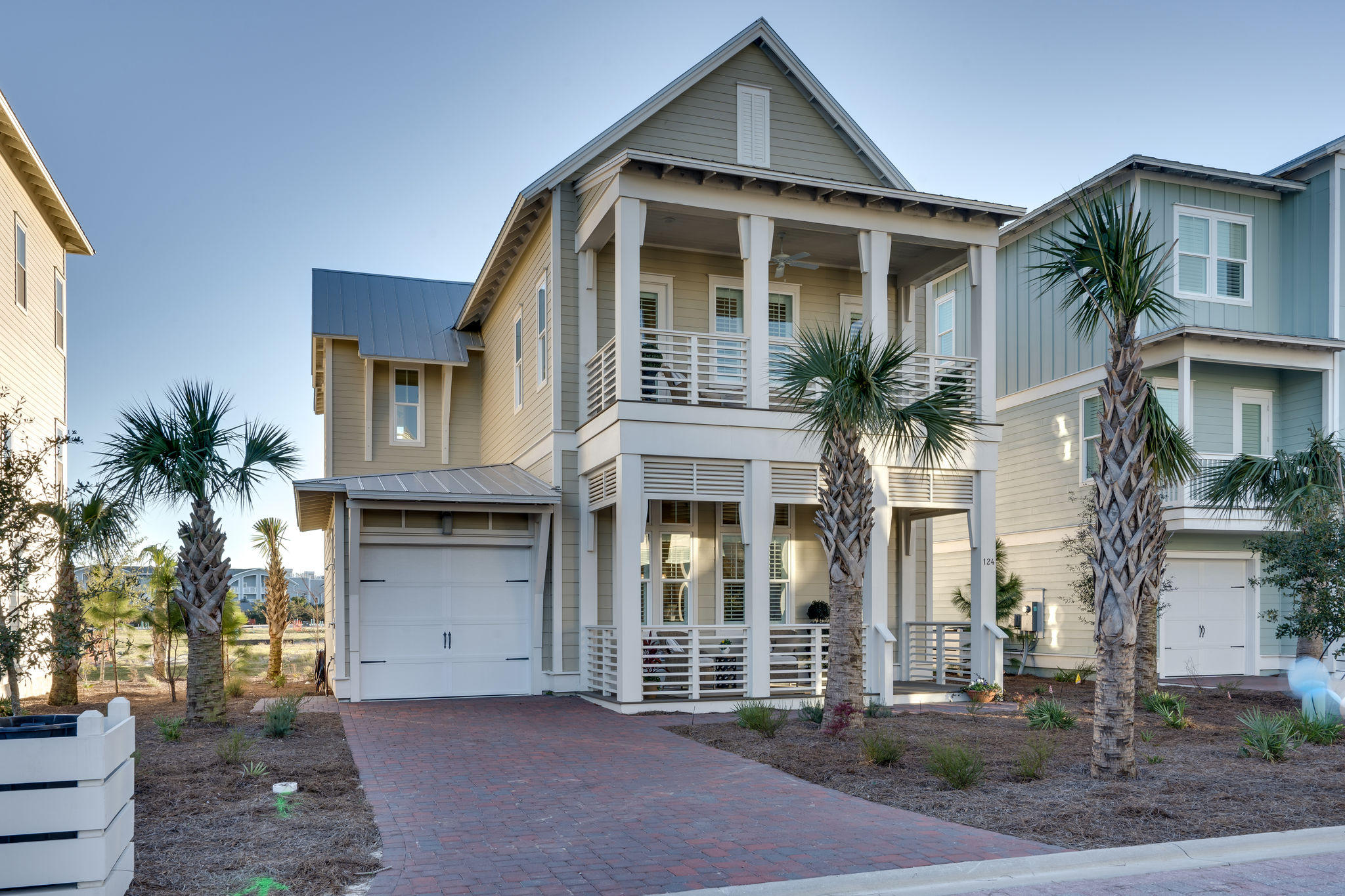 Rarely do these come on the market! A family home in Prominence. Prominence is the hottest new community on 30a. Completed in May of 2017 this home has the most desirable floor plan ''The Sienna Plan'' This beautiful home has been owner occupied and never rented. It would make a great full-time, vacation home or rental. With a master suite downstairs and up you will find Stainless steel appliances, granite counter tops, tile in baths and laundry, wood floors in main living areas and stairs. Tank less hot water heater, metal roof and built in pest control system. Owner commissioned custom 3'' plantation shutters on all windows and doors that will remain with home!