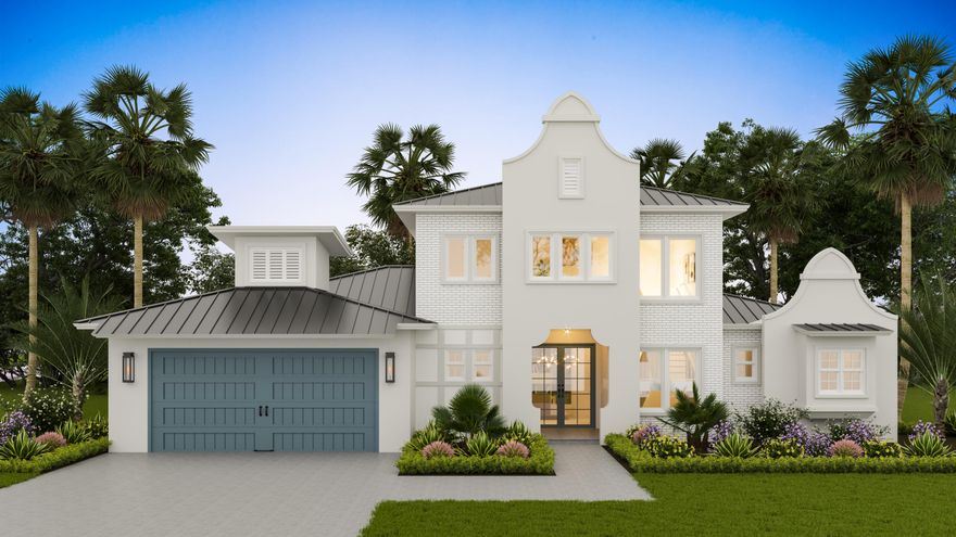 New Construction, completion summer 2022! Views of the Bay with NO HOA! This custom designed 2927 sqft Coastal Modern home boasts a large kitchen-living-dinning space that leads to a 28' x 10' covered back porch with an outdoor kitchen and grill for entertaining! A spacious master bedroom is located off the main living space with his/her separate closets, a double vanity and a walk-in wet room with a rain head shower. 1 guest bedroom with full bath is also located on the 1st floor. The open staircase in the foyer leads to a sunny 2nd floor family room with 2 additional bedrooms off the back of the home, both have full ensuite bathrooms. Bay sunrise views from the 2nd floor. This new home comes with many upgrades to enjoy! Developer left plenty of room for a pool to be added in the backyard