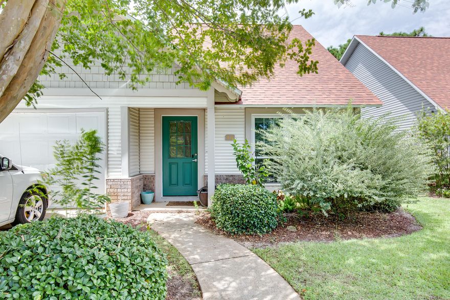 IMAGINE BEING CLOSE TO TO THE BEACH & 30A FOR UNDER $250,000!  Two bedroom, two bath townhome in the popular neighborhood of Escada located south of 98. When you walk into this home you will first notice the vaulted ceilings & large living area, dining area, kitchen & a full hallway bath. The newly renovated kitchen (2019) features new appliances, quartz counter tops, tile floors, large refrigerator & a large window looking into the living room. There are two bedrooms - one large bedroom downstairs & master bedroom upstairs with en-suite bath & walk-in closet. Fenced back yard includes deck, string lighting, & outdoor storage closet.  Short walking/bike trail leads east to 30A (just behind Butler Elementary); approx one mile to Stallworth beach access.  New roof (2017),