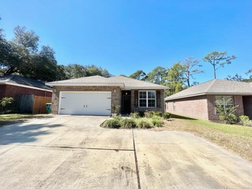 Available January 23! 2 Pet maximum, Pets are allowed with owner approval, Monthly pet fee, and an additional pet security deposit.This beautiful home features three bedrooms and two bathrooms. There is beautiful shiplap in the hallways and bathrooms as well as a farm door to the laundry room with custom shelving above the laundry hookups! The kitchen has granite countertops, stainless steel appliances, and subway tile backsplash! The master bedroom has a spacious master bathroom with a double vanity and walk-in shower. The master also features a walk-in closet with built-ins! Wood accent walls and indented ceilings add to the charm of this home! Luxury vinyl tile and tile throughout. 2 Pet maximum,