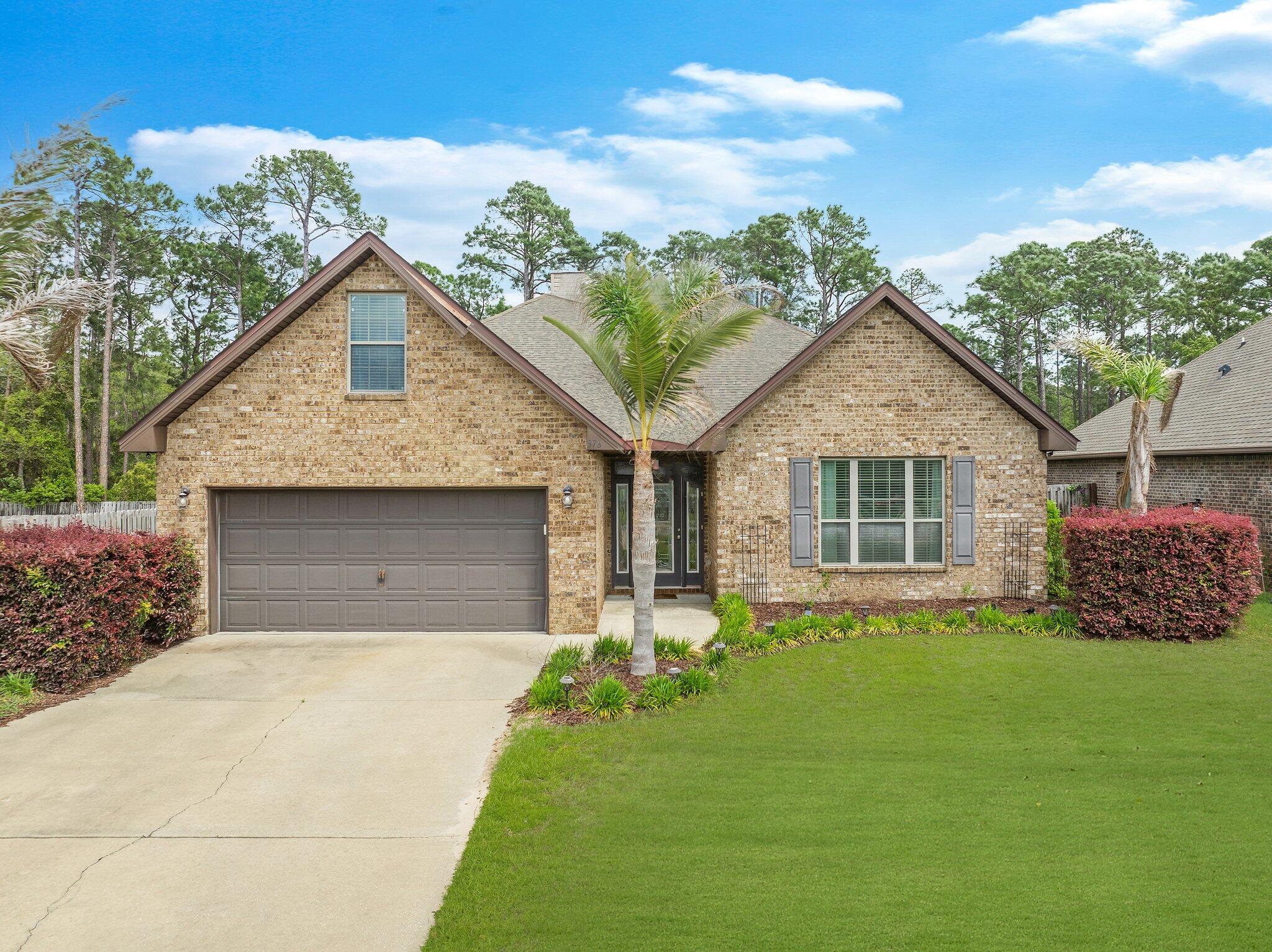 ASK ABOUT 3.125% CONVENTIONAL ASSUMABLE MORTGAGE. For the first time offered on the market is this one owner brick home in Driftwood Estates. There is a lot to love about this home - such as the oversized primary bedroom, 4th bedroom/flex space above the two stall garage, and large yard backing up to a conservation area, with plenty of room to add your own private pool. Members of this low-cost HOA community receive access to a community pool, basketball, tennis, pickleball, and wall-ball courts, as well as a playground and large central green space with soccer goals and a backstop for baseball, softball, and kickball. All of this is available at the lowest price per square foot in this phase of Driftwood Estates! A fixed-rate, conventional assumable mortgage is available at 3.125%.