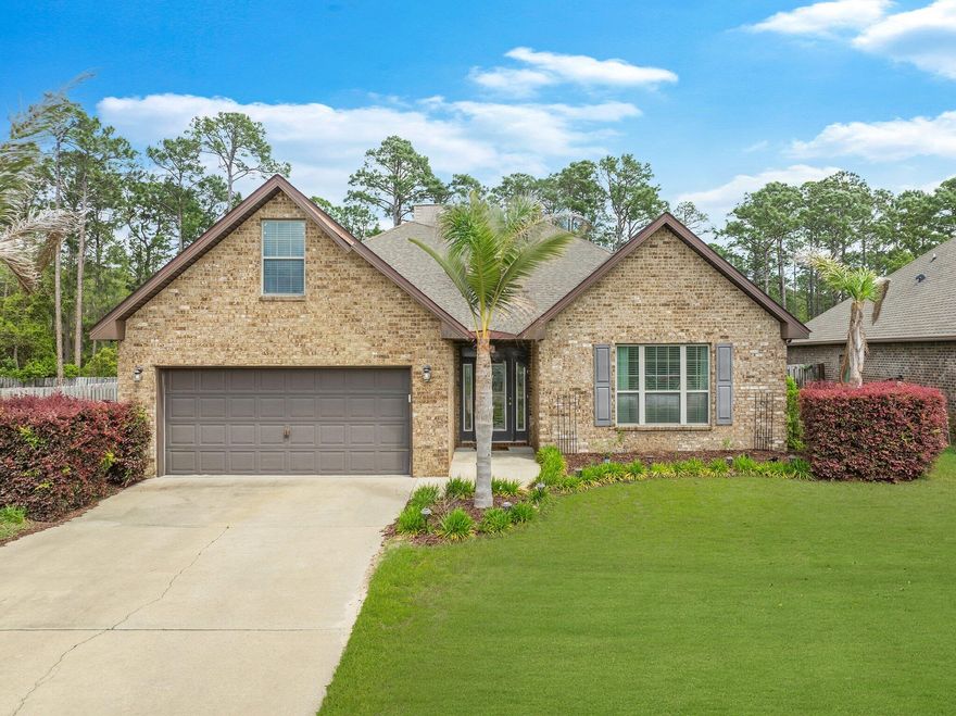 ASK ABOUT 3.125% CONVENTIONAL ASSUMABLE MORTGAGE.  For the first time offered on the market is this one owner brick home in Driftwood Estates.  There is a lot to love about this home - such as the oversized primary bedroom, 4th bedroom/flex space above the two stall garage, and large yard backing up to a conservation area, with plenty of room to add your own private pool. Members of this low-cost HOA community receive access to a community pool, basketball, tennis, pickleball, and wall-ball courts, as well as a playground and large central green space with soccer goals and a backstop for baseball, softball, and kickball.  All of this is available at the lowest price per square foot in this phase of Driftwood Estates!  A fixed-rate, conventional assumable mortgage is available at 3.125%.