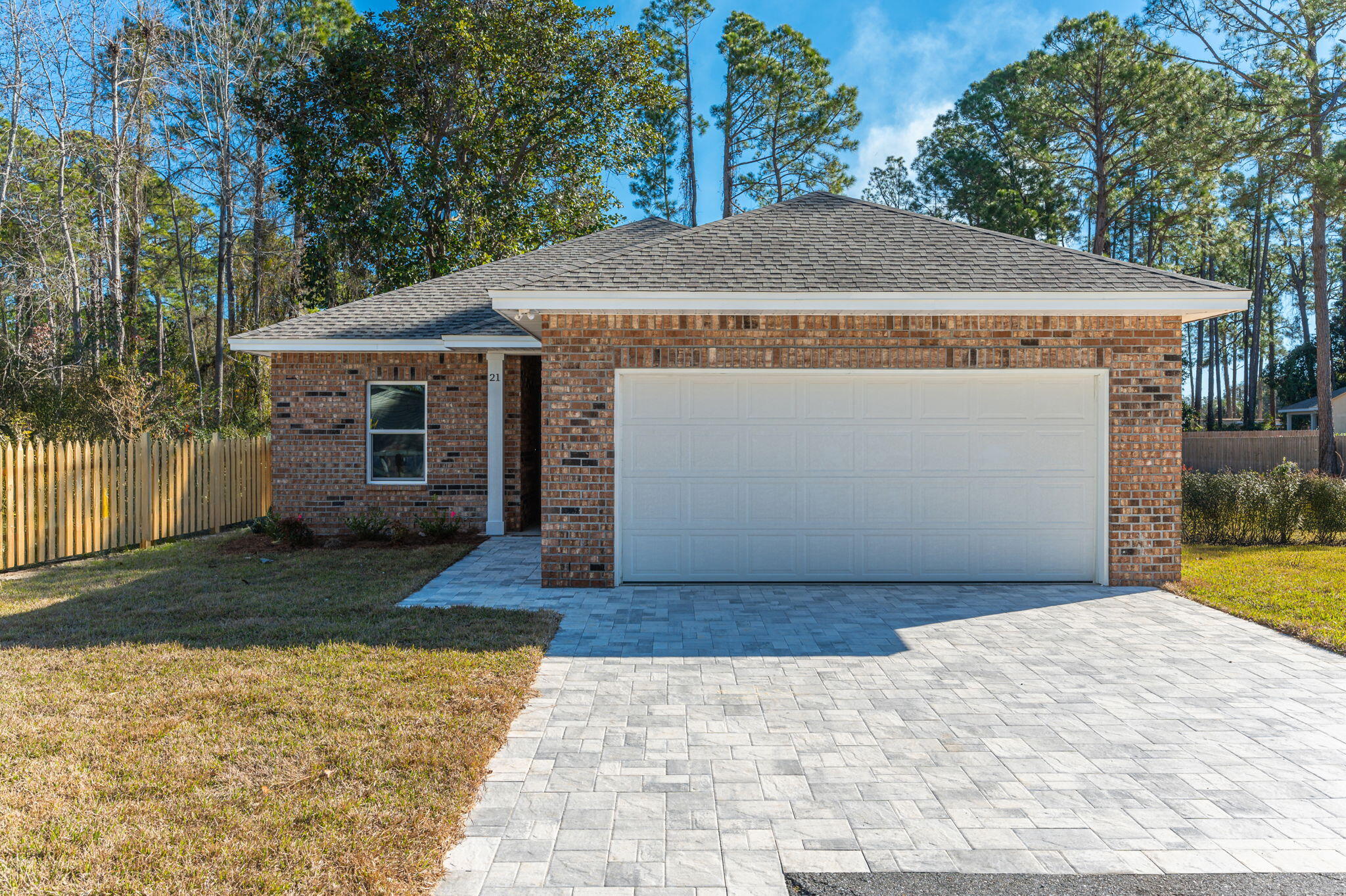 NEW CONSTRUCTION WITH BUILDER WARRANTY! Welcome to your dream home in one of the fastest growing communities in the Niceville area! This stunning single-family home is a testament to excellence and quality craftsmanship. Situated in Villa Tasso, this impressive home offers a combination of modern living, comfort, and functionality. The open floor plan showcases a large living area that opens to the well appointed kitchen w/ adjacent dining room (or home office). The kitchen features Quartz countertops, hardwood cabinets & brand new Whirlpool appliances adding modern convenience & stylish accessibility. Retreat to your oversized primary bedroom suite with luxurious attached bathroom and large walk-in shower. The spacious guest bedrooms share a gorgeous bathroom adorned with glossy laid subway tiles. At the end of the day, you can relax and entertain in the fully fenced yard offering privacy and security for you and your loved ones.

Other Key Features: Solid Foundation, Robust Construction, Weatherproof Exterior, Custom Shelving Throughout, Designer Touches, Sleek Finishes, and Fully Landscaped with programmable irrigation system.

Schedule your showing today and prepare to be captivated by everything this home has to offer!