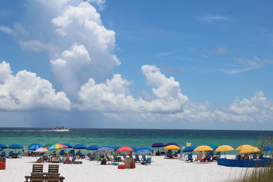 Easy Access first floor walk out to the heated pool & Beach. Beach is 75 yards away.Cute one bedroom, Newly decorated, Perfect vacation spot. Amenities Include: pool, tennis court, community room, fitness room, picnic area, BB pit/Grill,game room, laundry facility, shuffle board, Lushly landscaped surroundings & more. Buyer to verify All dimensions. 2017 rental income 15,582.50