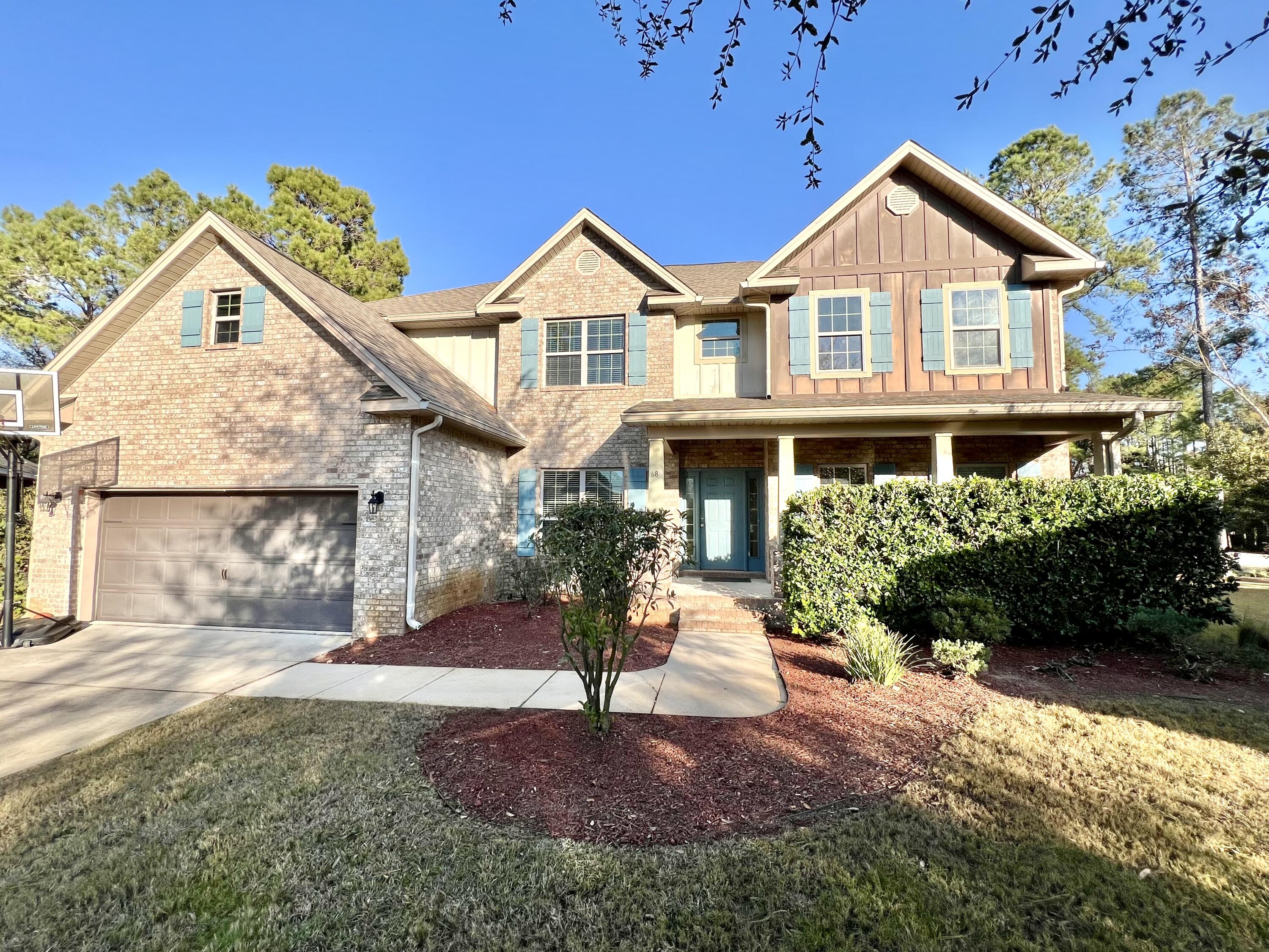 If your family is looking for a large home, this is the perfect place for you. This six bedroom 3 1/2 bath home features many upgrades, including fireplace, high ceilings, eat in kitchen with walk-in pantry and island. Gas Stove.There's a balcony from the second floor overlooking the living room. Wall to wall carpeting in the bedrooms. Additional study and separate dining room. Game room and Fence to backyard. Hammock Bay is a great place to raise your kids. Has large clubhouse with swimming pool, exercise room, playground, and sports Center, Neighborhood country store, pub and many other amenities.