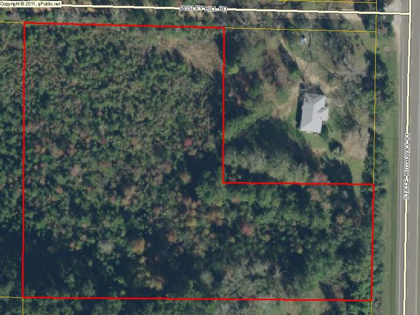Great spot to build a new home or park a manufactured home. Just off Hwy 81 S out of Ponce de Leon. Property fronts on Hwy 81 S, appx. 150' and then down Pusley Road. Brick home on the corner of Pusley Road and Hwy 81 S (1 acre) is being sold separately for $115K, MLS 761013.