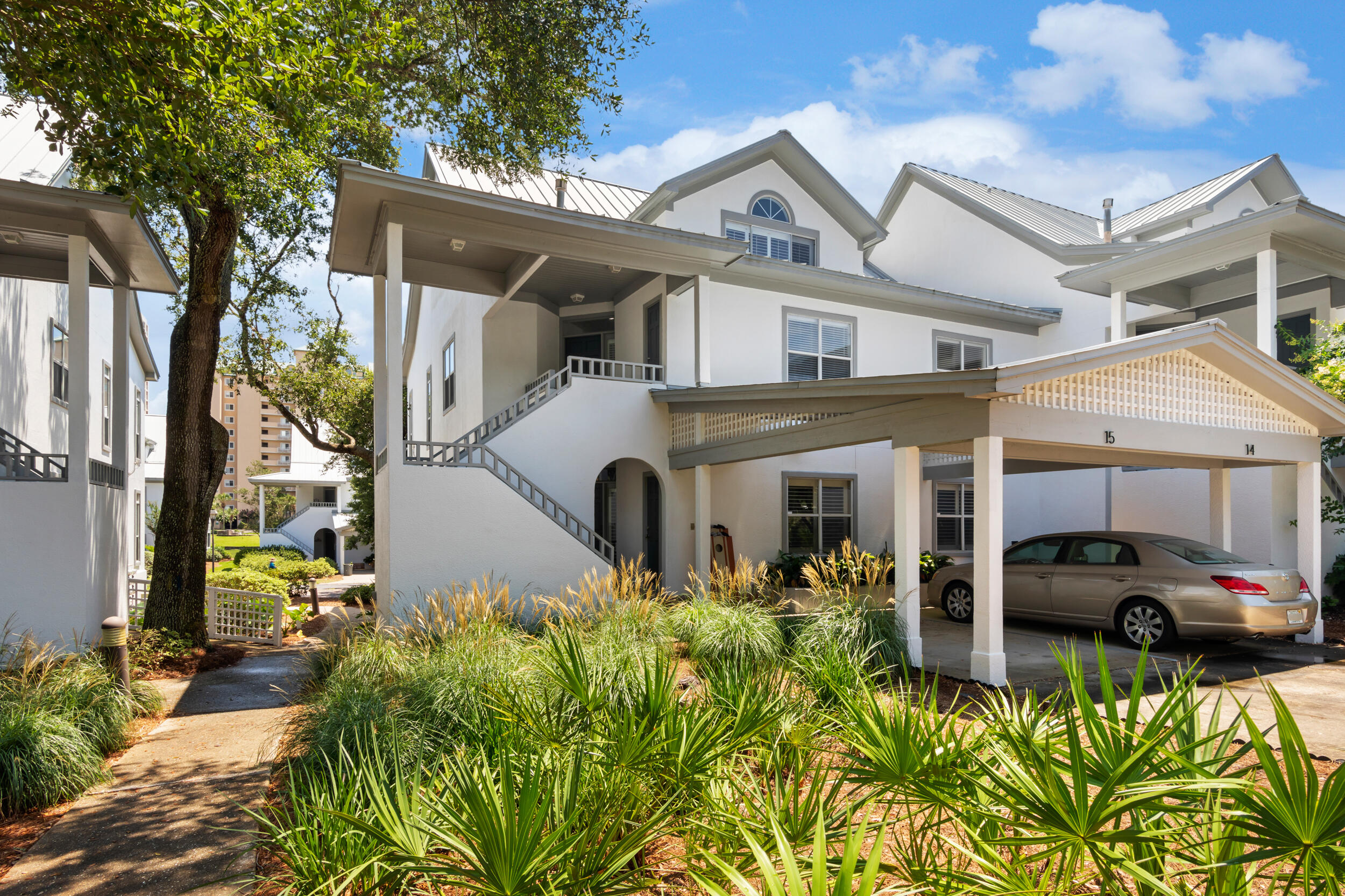 FINALLY! A 4 Bed 4 Bath BEAUTIFULLY RENOVATED BEACH VILLA IN HIDDEN DUNES*** PRIVATE BEACH*** GATED COMMUNITY*** GREAT INVESTMENT*** THIS IS A COASTAL GEM*** RENNOVATIONS COMPLETE! NEWLY PAINTED INTERIOR NEW LUXURY VINYL FLOORING.ALL NEW FURNISHINGS IN THE MAIN LIVING AND DINING AREA. RARELY DO THESE COVETED LARGE 4 BEDROOM 4 BATH COASTAL CAROLINA STYLE BEACH VILLAS BECOME AVAILABLE. THIS HOME WILL CONVEY FULLY FURNISHED AND RENTAL-READY. THE LARGE OPEN FLOOR PLAN HAS VAULTED CEILINGS AND IS FLOODED WITH NATURAL LIGHT. THE MAIN LEVEL OF THE VILLA HAS NEW WOOD LOOK LVP FLOORING DO YOU PREFER A GAS COOKTOP? THIS KITCHEN HAS GAS! PERFECT FOR ENTERTAINING WITH A GRANITE COUNTERTOP, STAINLESS APPLIANCES, AND A PASS-THROUGH WINDOW TO THE SCREENED PORCH. DISHWASHER REPLACED WITH NEW IN 2021. FULL-SIZE WASHER AND DRYER, REPLACED WITH NEW IN 2021. ALL OF THE BEACH VILLA EXTERIORS WERE PAINTED AND HAVE NEW SCREEN REPLACEMENTS ON ALL THE PORCHES IN 2022.
THE LIVING AREA IS BRIGHT AND CHEERFUL WITH A SOARING VAULTED CEILING AND TONS OF NATURAL LIGHT. THE WRAP-AROUND SCREENED PORCH IS HUGE, COOL, AND SERENE SURROUNDED BY A CANOPY OF SHADE TREES THE SPLIT FLOOR PLAN ON THE MAIN LEVEL ALLOWS FOR INCREASED PRIVACY. THE LARGE MASTER BEDROOM HAS A SITTING AREA AND UPDATED EN-SUITE WITH A DOUBLE VANITY WITH GRANITE COUNTERTOP, A BEAUTIFUL WALK-IN SHOWER, AND LARGE GARDEN TUB NEW TOILETS AND NEW HARDWARE. THE JR MASTER HAS A KING BED AND AN EN-SUITE BATH WITH A WALK-IN SHOWER. THERE IS ALSO A GUEST BEDROOM WITH TWIN BEDS. THE LOFT HAS AN ENSUITE BATH AND SLEEPS 6 IN TWO QUEEN BEDS AND A DAYBED WITH TRUNDLE. THIS SPACIOUS VILLA CAN SLEEP 12 PEOPLE IN BEDS.
THE LOCATION INSIDE THE RESORT IS IDEAL. LOCATED JUST A FEW STEPS FROM THE HEATED POOL, HOT TUB, AND WALKWAY TO THE PRIVATE BEACH, FISHING LAKE, GAZEBO, FOOD TRUCK AND PICNIC LOCATION, GAS GRILLS, MAIL-BOXES, AND TENNIS CENTER. STEPS FROM THE LIGHTED BASKETBALL COURTS, HORSESHOES CORN HOLE PITS, AND THE PLAYGROUND AREA. AS YOU EXIT THE RESORT YOU ARE CLOSE TO THE ENTERTAINMENT VENUES OF SANDESTIN, SILVER SANDS OUTLET MALL, PUBLIX, AND GRAND BOULEVARD.
HIDDEN DUNES BEACH AND TENNIS RESORT IS A PRIVATE, LOW-DENSITY, GATED, BEACHFRONT RESORT CONSISTING OF 27 MANICURED ACRES WITH AN ABUNDANCE OF MANICURED MATURE NATURAL VEGETATION, WALKING PATHS, LIGHTED FOUNTAINS AND POOLS. THIS FAMILY-FRIENDLY RESORT HAS A LOW-DENSITY PRIVATE BEACH. THE RESORT IS FLANKED EAST AND WEST BY SINGLE-FAMILY PRIVATE COMMUNITIES. NO NEIGHBORING HIGH RISES TO BLOCK YOUR VIEW OF SUNRISE AND SUNSETS THIS ALSO ENSURES YOUR VERY LOW-DENSITY BEACHES. THIS PRIVATE BEACHFRONT DEVELOPMENT BOASTS A PROFESSIONAL TENNIS FACILITY WITH 6 RUBICO COURTS, PICKLEBALL COURTS AND A PRO SHOP, IN-SEASON TRAM SERVICE, HORSESHOE AND CORN HOLE PITS, 2 COMMUNITY POOLS AND HOT TUBS, BB GRILLS AND 24 HOUR SECURITY. HIDDEN DUNES OFFERS A PRIVATE BEACH WITH FULL BEACH SERVICE. TENNIS ENTHUSIASTS FLOCK TO HIDDEN DUNES TO ENJOY SEASONAL TENNIS ACTIVITIES, TOURNAMENTS, INSTRUCTIONAL PROGRAMS TAUGHT BY USPTA TEACHING STAFF AND MATCHMAKING SERVICES.
THIS WILL SELL QUICKLY. CALL ME TODAY TO SEE THIS FANTASTIC VILLA!!