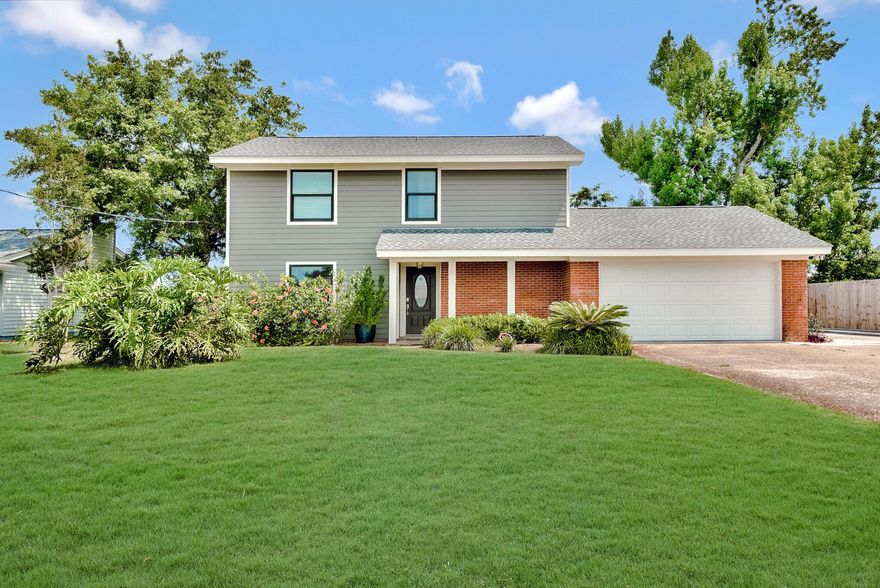 If you've ever wanted it all and to live in a prime location, this home is it! Perfectly situated in the middle of town, you'll find this fully-renovated 3 bed, 2.5 bath complete with a Florida room, pool with sunshelf, outdoor summer kitchen and lounge, and a polebarn with RV electric hookup and sewer connection. The first floor offers an open floor plan with the kitchen having granite countertops, stainless appliances and a large kitchen peninsula with bar area. The living room features vaulted ceilings with wooden beams and is open to the Florida room where you'll enjoy looking out at the lush landscaping and pool deck area. The indoor/outdoor lifestyle of this home is perfect for entertaining and ideal for those who need storage. 2-car carport/workshop and 2-car garage attached.