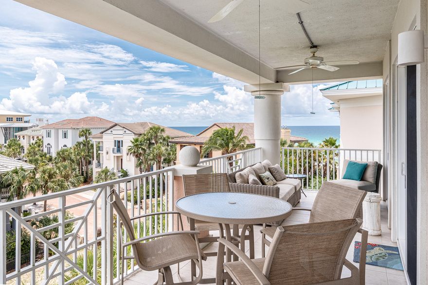 This immaculate NEWLY DECORATED 3br condo is on the top floor with magnificent gulf views. This unit is rental ready/turn key and perfect for an investor or as a 2nd family home. The open floor plan of unit 404 is one of the best in the building. It has been completely remodeled and looks incredible. Check the documents tab for a full list of updates. Some of the updates include new hurricane rated windows and sliding glass doors, new quartz counter tops & back splash, new floors, new cabinets, new A/C, new water heater and a whole lot more. In addition, the entire building has been remodeled. The unit has wood - like tile throughout and tile on the balcony. This is a private gated retreat with deeded beach front. The Inn at Blue Mountain Beach is one of the best values along 30A and boasts a pool, a hot tub a fitness center, two meeting/conference rooms, wireless internet, under building parking, and separate storage in garage. 

There are security cameras and a building wide fire/smoke detectors and sprinkler system. 

Beach Front is deeded to the HOA. 

Some exclusions apply: contents of cabinets, closets and dressers still contain personal property of owners and do not convey as well as printers and printer cabinets.