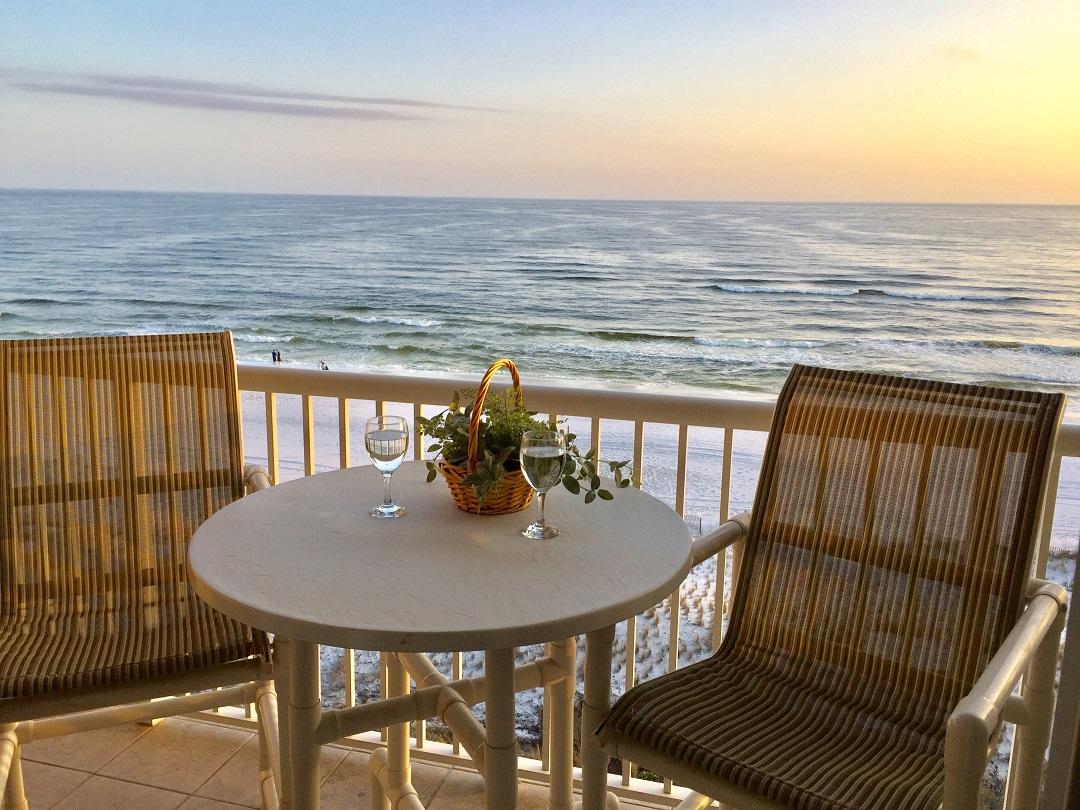 Look no more! Choice building, Choice location! Rental income for 2016 $31,179.00. Owner financing Only! Low HOA Dues at the Waters Edge. Unit 606 is at Penthouse level, 10'ceiling and floor to ceiling sliding doors opening to our one and only gorgeous Gulf of Mexico. Hard to find a building and unit of this quality with covered parking. Granite counters, and tile floors throughout this one bedroom with bunk area and a view to die for! Sleeps 6, allowing for great rental. Completely furnished with Beautiful homeowner's Art / wall hangings...some will not convey. 5,000 sq. foot gulf-side pool, exercise room, 3 level parking deck, Gazebo with landscaped play area. Beautiful! All room sizes, square footage and other information to be verified by the buyer.