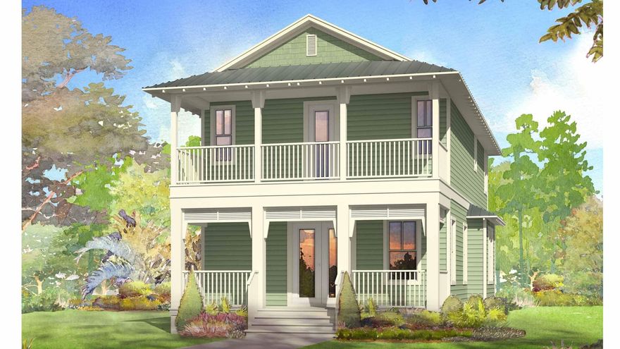 Photos are of a similar home model, but not subject property. This Grayton home is also the lowest price in Phase 3! Overlooking a beautiful pond/preserve, this 3-bed, 2.5-bath home with a 2-car garage is the perfect layout for a beach home and close to all your favorite spots in Seaside & 30A. The wide open 1st floor is perfect for entertaining - the living room has painted white beams & beautiful v-groove walls plus 10' ceilings and 8' doors. Kitchen will come complete with huge island, GE Cafe appliance package, monogram hood & gas cooktop, tile backsplash, white shaker cabinets with soft close drawers. Light granite countertops throughout. Both master baths feature dual vanities. Outdoor living includes THREE porches with 1st floor screened in. Great rental projections- over $40k!