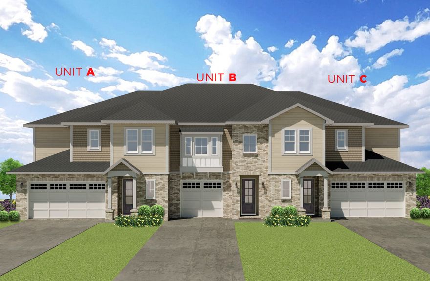 Welcome home to Cinco Trace! This opportunity represents a rare chance to purchase waterfront new construction in Fort Walton Beach. All three units are available to purchase individually or in bulk.Unit B, a beautifully designed end-unit townhome, offers abundant natural light and a modern open-concept layout. The first floor features a gourmet kitchen with a large island and a main-level primary suite with a walk-in closet and luxurious en suite bath. The two-car garage provides ample parking and storage.Upstairs, you'll find two additional bedrooms, a flexible bonus space, and a private balcony with water views. Perfect for those seeking the comfort of a single-family feel with the convenience of townhome living.