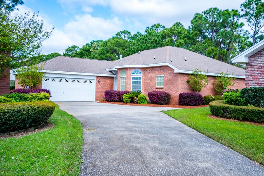 UNDER CONTRACT!!This cute home is in the perfect location in Miramar Beach!! Walk to Silver Sands Outlet Mall or to the Choctawhatchee Bay access in the back of the neighborhood. All brick house with 3 large bedrooms, 2 baths and a nice enclosed porch on the back. Very quiet neighborhood with a community pool, tennis courts and playground. This house needs a family to love and appreciate it!