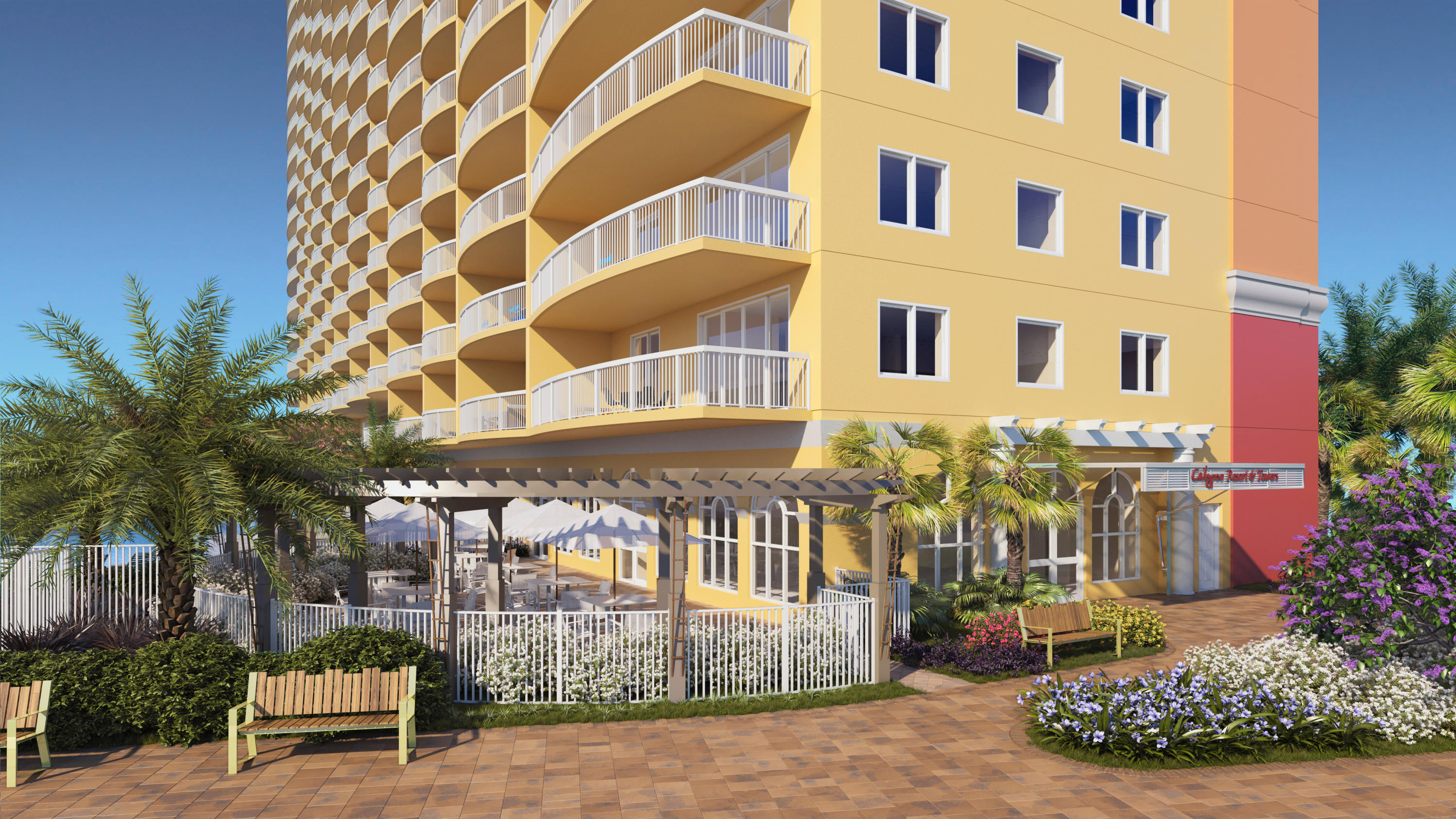 First pre-construction condos built in Panama City Beach in more than 10 years. Adjacent to Pier Park, and a quick walk to the City Pier. Comes with stainless appliances and a stackable washer/dryer.
