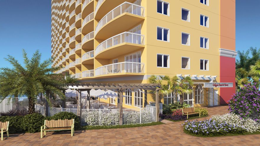First pre-construction condos built in Panama City Beach in more than 10 years. Adjacent to Pier Park, and a quick walk to the City Pier. Comes with stainless appliances and a stackable washer/dryer.