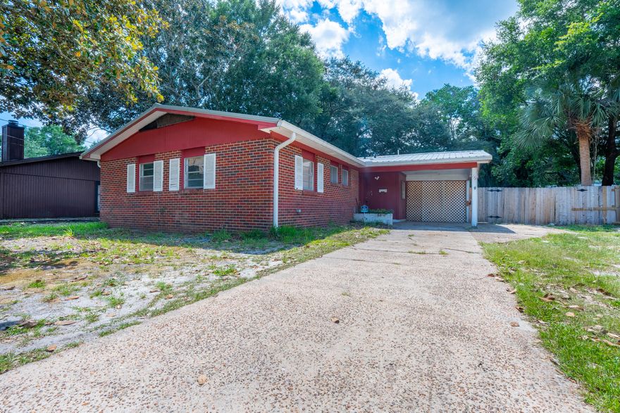Lovely Ranch style home in the heart of FWB, conveniently located near Eglin and Hurlburt Air-force bases and of course or beautiful Emerald Coast Beaches. This property offers spacious living areas and large bedrooms. Brand New Luxury Vinyl Planking installed through out the entire property. Large fully fenced in back yard.  This house could be an excellent investment opportunity for long term rental or short term with Airbnb. Schedule a showing today.